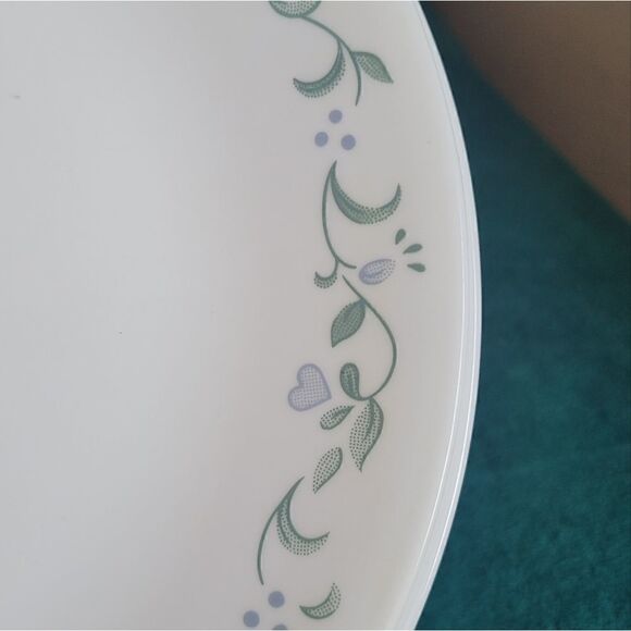 CorelleācountryĀ cottageāpatternā2āpcsādinnerāplateābyācorning - Picture 2 of 4
